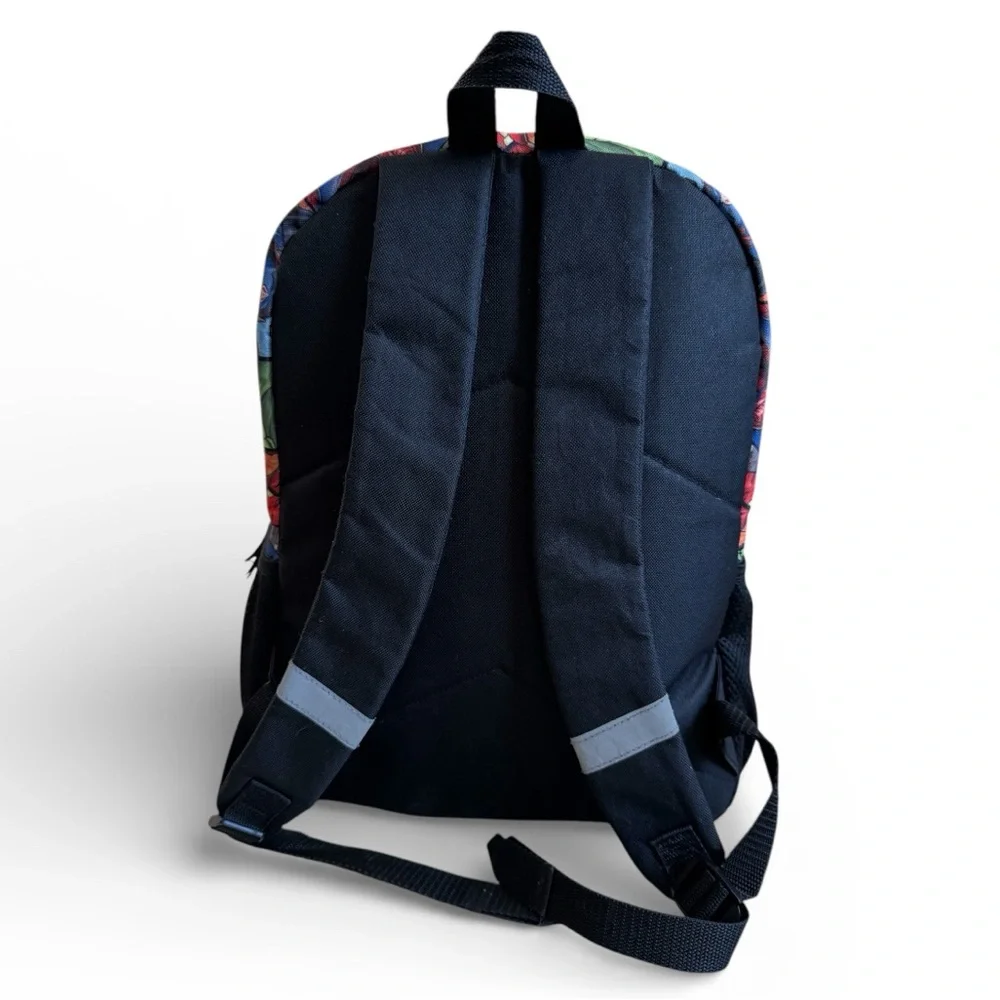 Marvel Avengers Backpack Kids School Bag Travel Summer Camp Black Multicolor